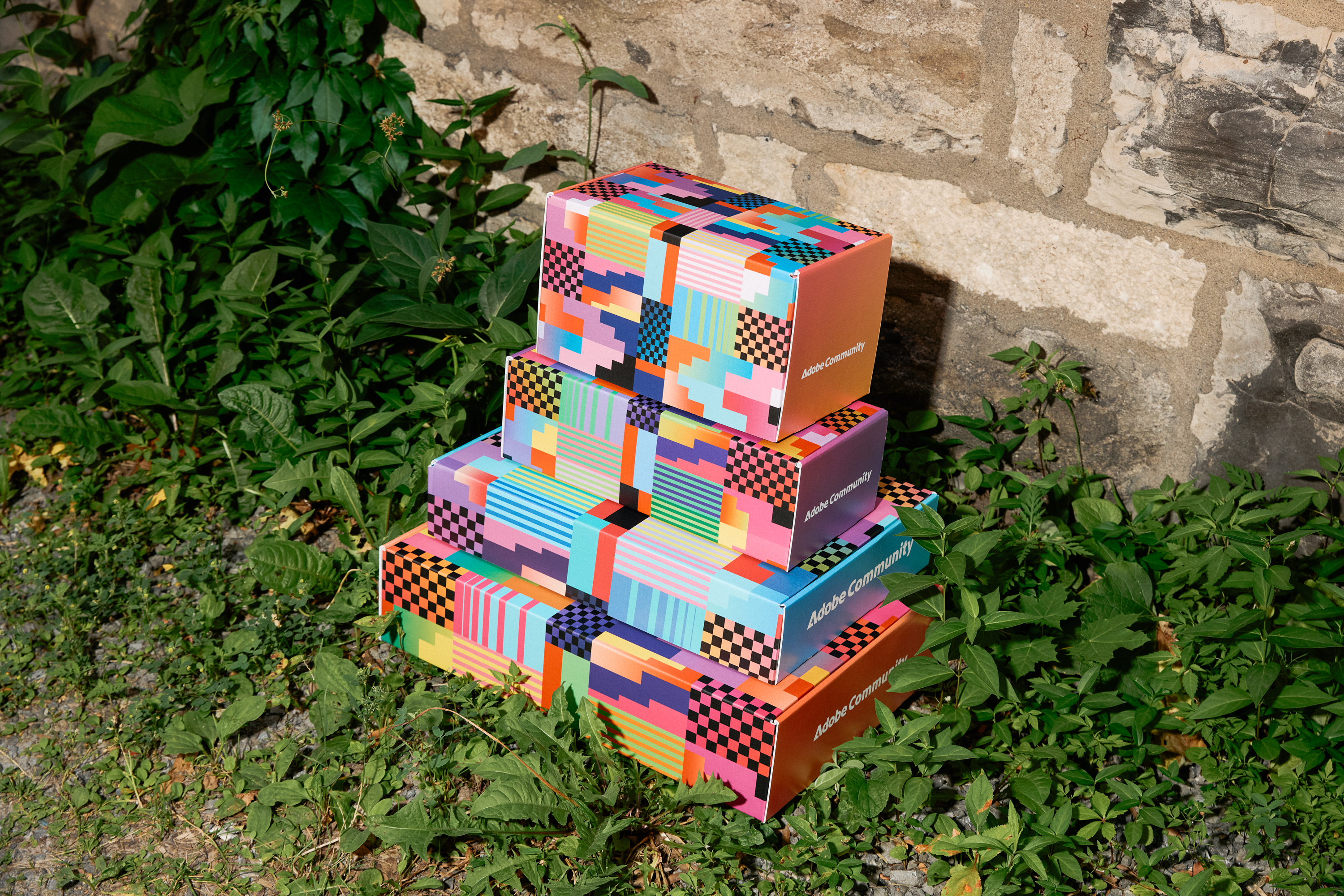 Adobe Boxes Campaign Design